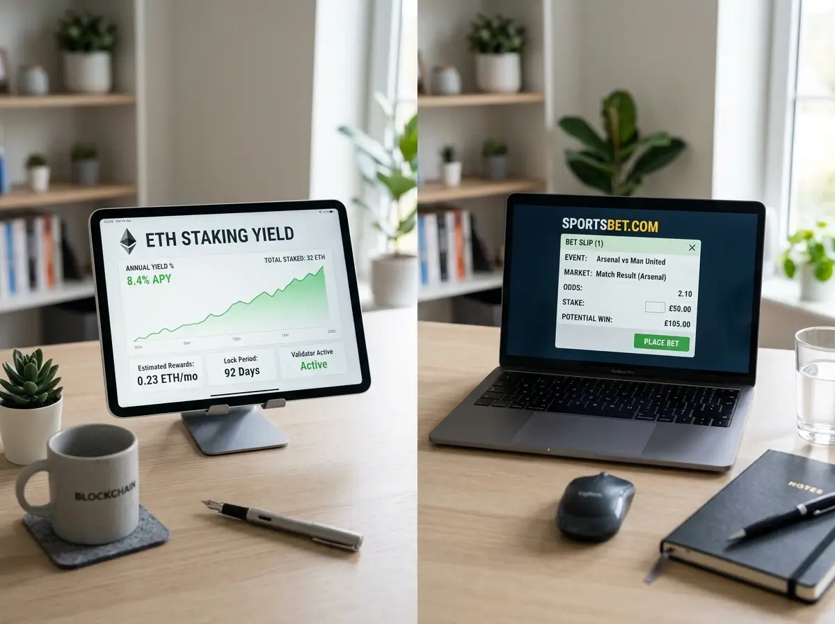 Ethereum Staking vs Betting: Comparing Returns on Your ETH
